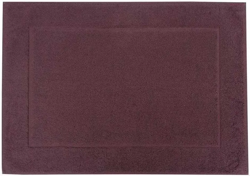 Tappeto Bagno Eco-Friendly Framsohn 50x70 | Cotone Bio-Look Marsala