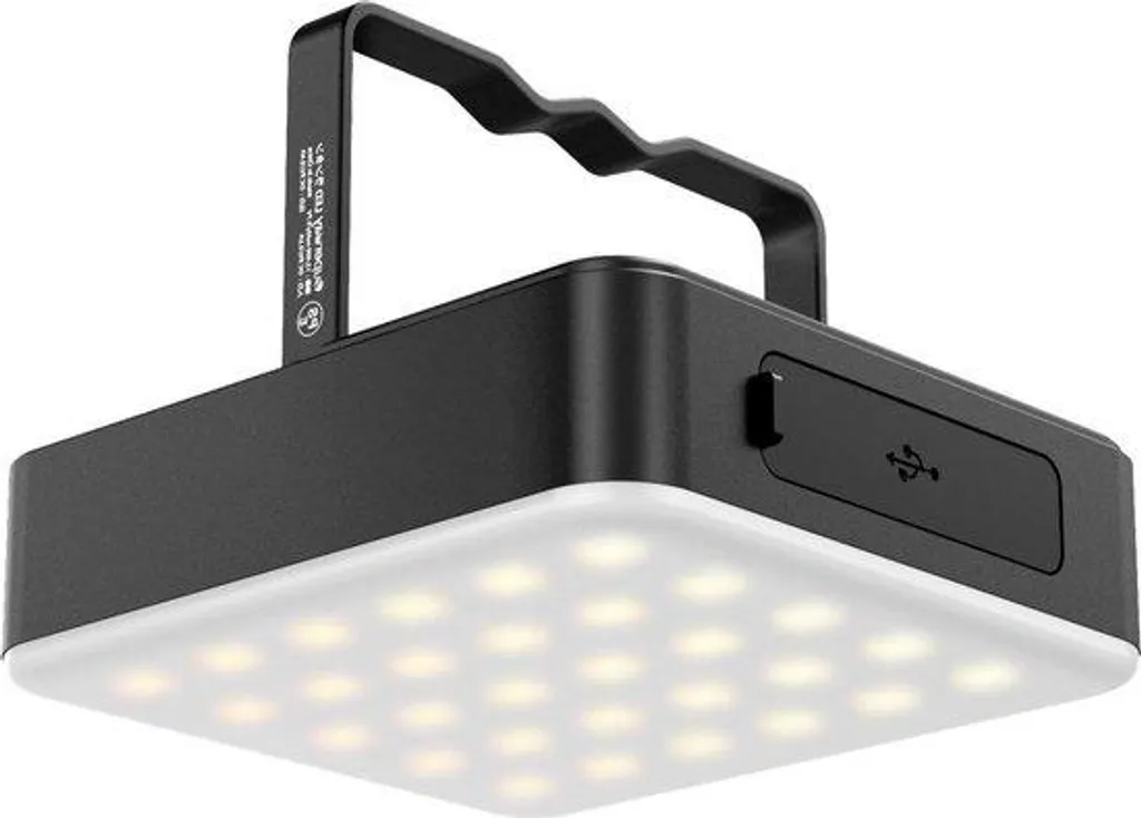 Lampe de camping dimmable 13400 mAh avec autonomie longue durée USB