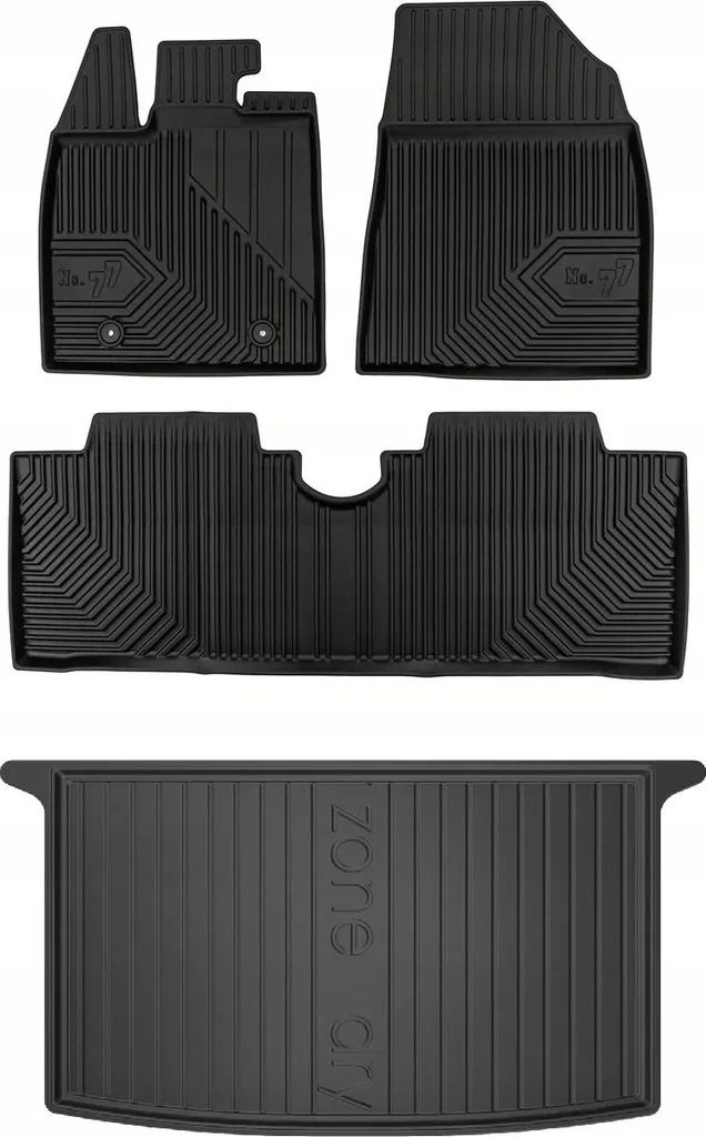 Set 77 BYD Dolphin: Tappetini Auto Heavy-Duty dal 2021