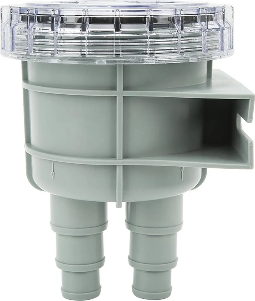 Filtre eau de mer pour moteur de voilier et yacht, inspection visuelle