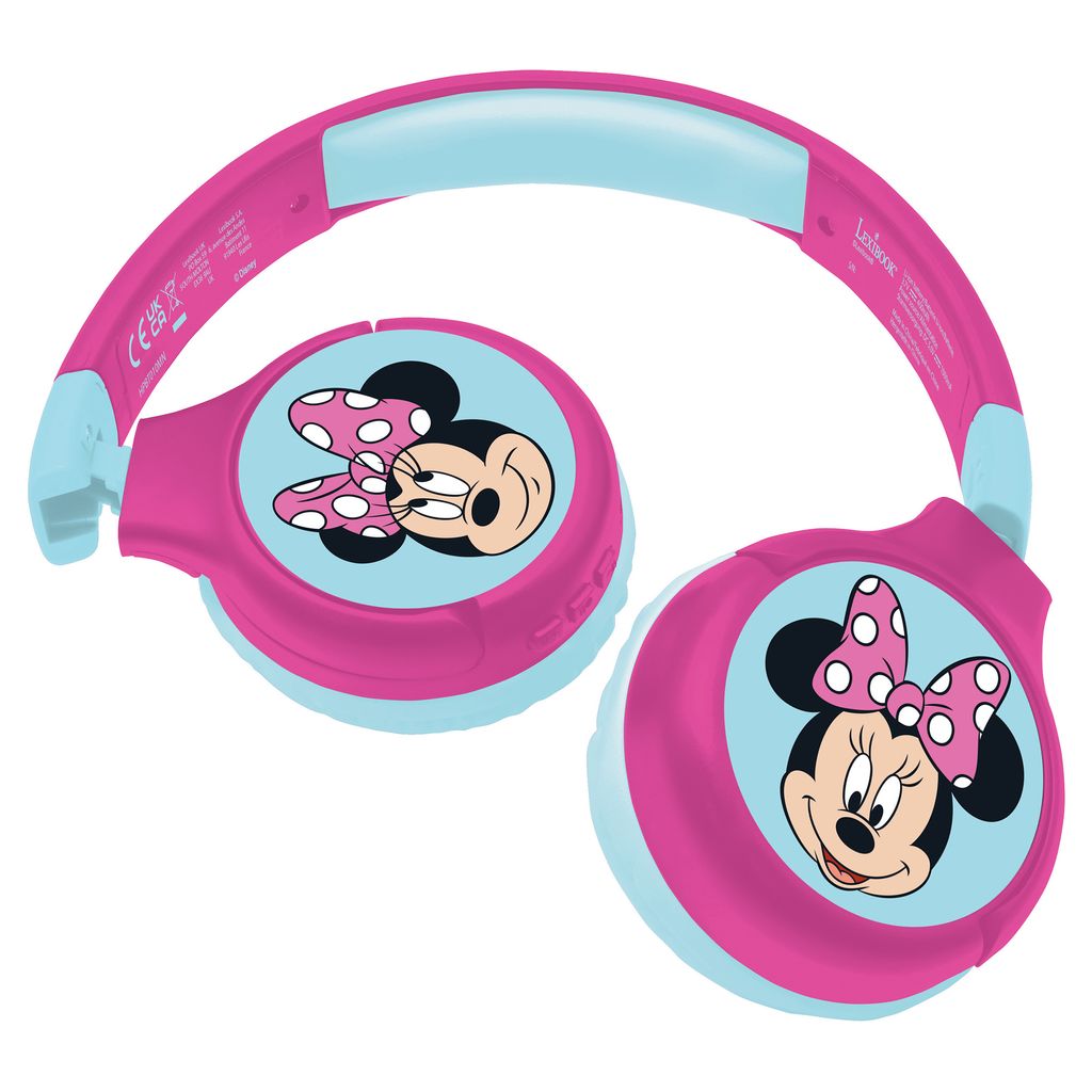 2-in-1 Minnie Mouse Bluetooth- und Kabel-Headset mit Produktbild 