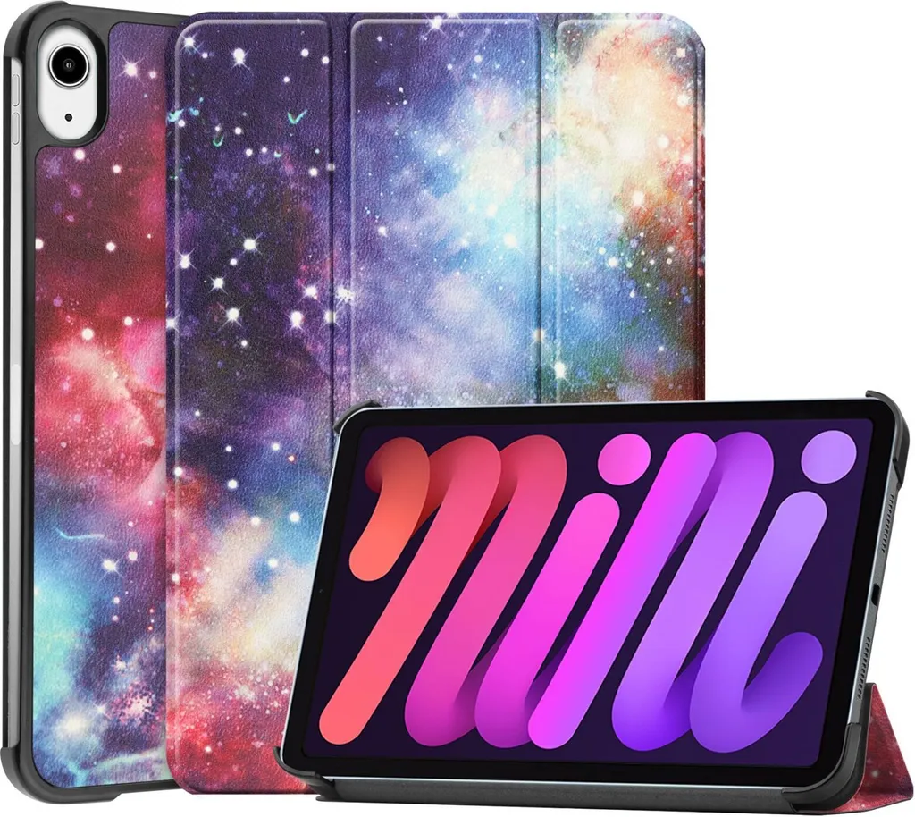 Cover protettiva per Apple iPad Mini 6 2021 6a generazione 8,3 pollici Custodia sottile con funzione stand e funzione auto sleep/wake