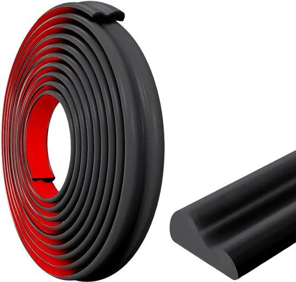 Plinthe autocollante souple en TPE pour protection murale et portes