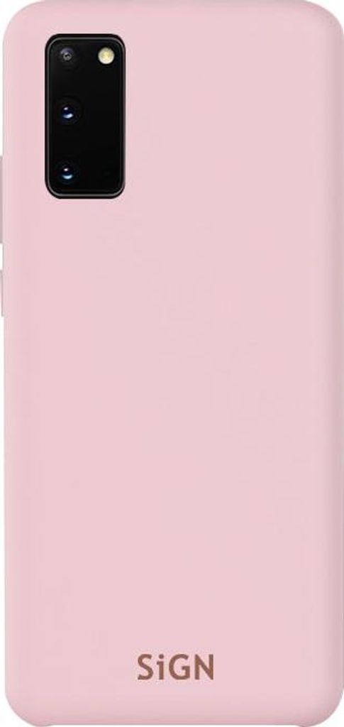 Flüssigsilikonhülle für Samsung Galaxy S20 FE - Rosa