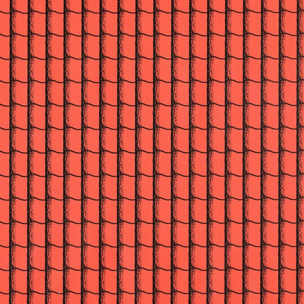 Dakpannen cadeaupapier inpakpapier - 200 x 70 cm - 3 rollen Productafbeelding 