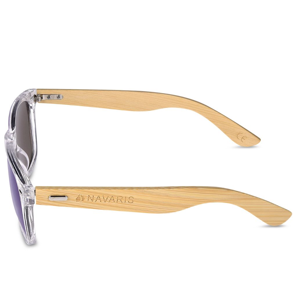 Navaris Holz Sonnenbrille UV400 - Uni Damen und Herren Produktbild