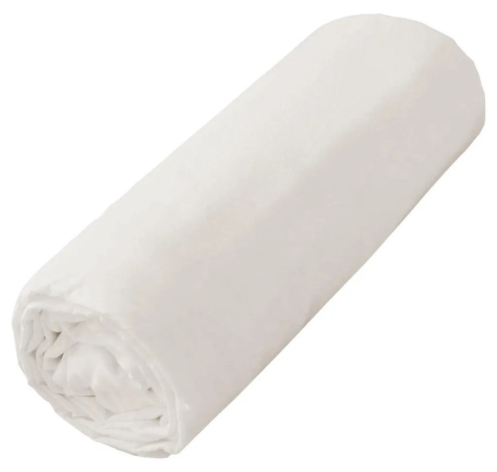 Drap-housse Lit Bébé 60x120 cm Beige Maison Sevira pour Sommeil Doux