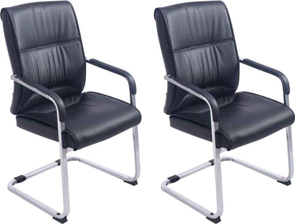 2-teiliges Set Schwebesitze xxl - Schaukelstühle - Ergonomisches Design für Komfort | Farbe: Schwarz