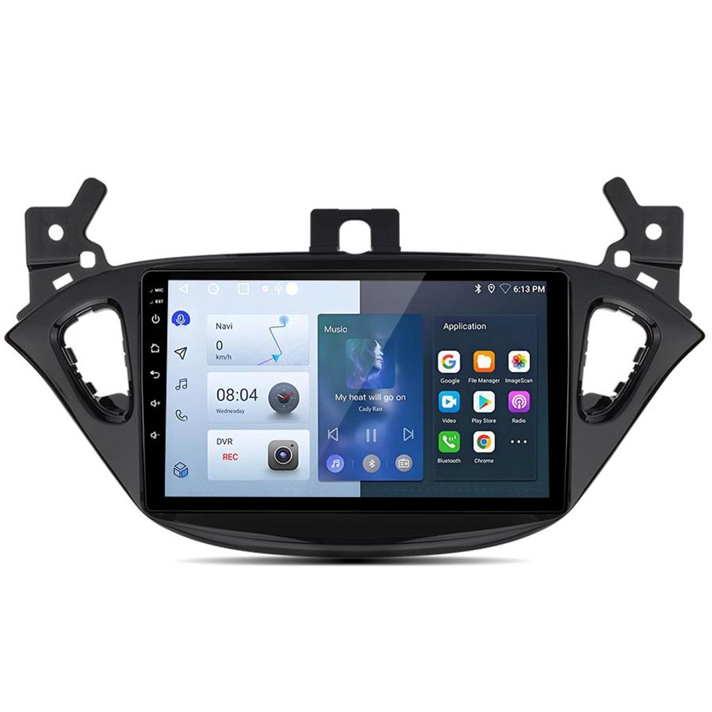 9'' 1+32G Android13 Autoradio Für Opel Adam 2013-2016 Opel Corsa d c E 2015-2019 GPS Navi SWC WIFI BT DSP RDS DAB+