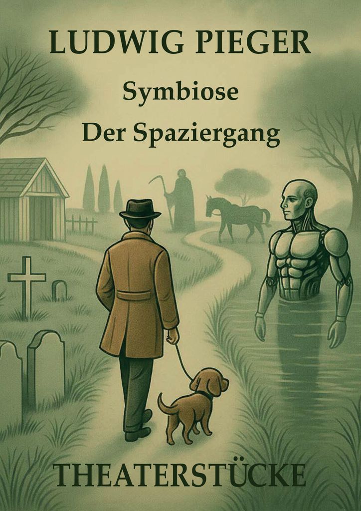 Theaterstücke: Symbiose / Der Spaziergang – Moderne Stücke über Mensch & KI und den Spaziergang mit dem Tod