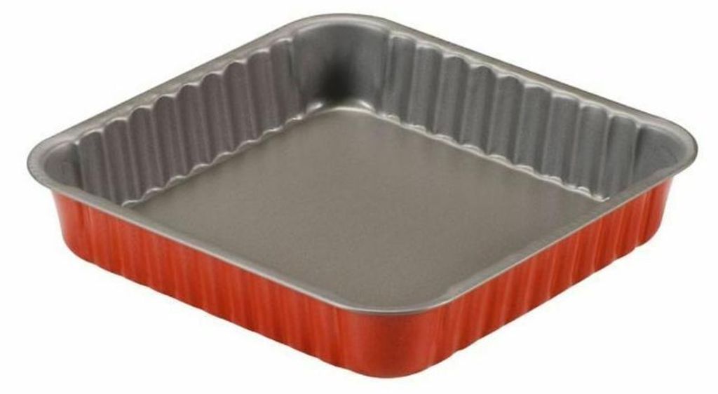 Guardini Quadratische Kuchenform Farbe: rot Produktbild 