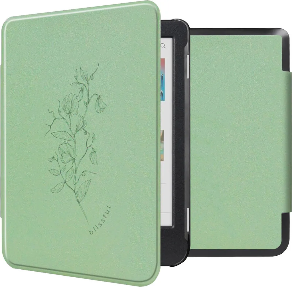 Cover Kobo Clara Colour BW imoshion - Viaggia sicuro con Floral Green