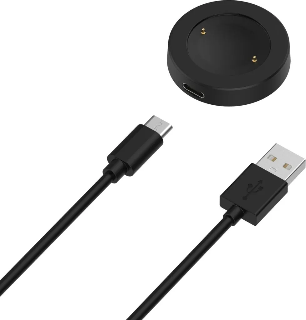 Cavo Dock Station Di Ricarica System-S Per Huawei Honor S1 | USB 2.0 Tipo A, Magnetico, Lunghezza 75 Cm, Nero | Ricambio Stazione Di Ricarica
