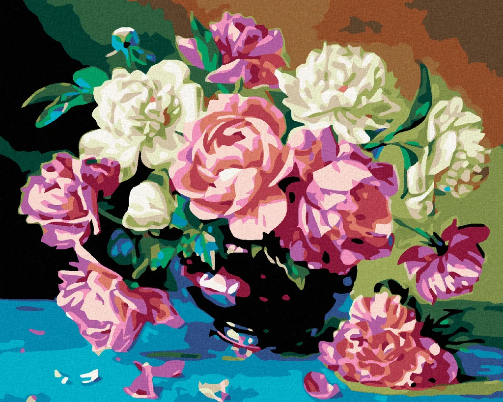 Zuty - Pittura con diamanti - E ANCORA BIRRA, 40x50 cm, tela tesa su telaio