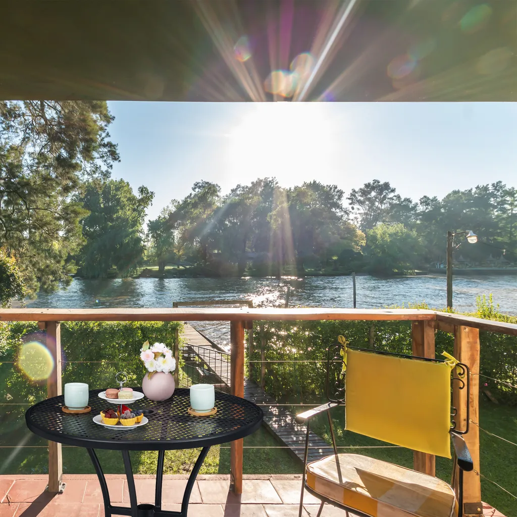 Tavolo Esterno Rotondo 72cm Nero Relaxdays - Design Moderno in Acciaio - 4