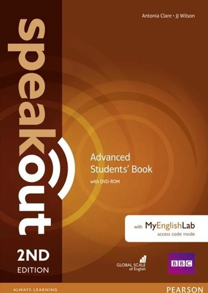 Livre d'anglais Speakout Advanced 2nd Ed avec MyEnglishLab et Active Book