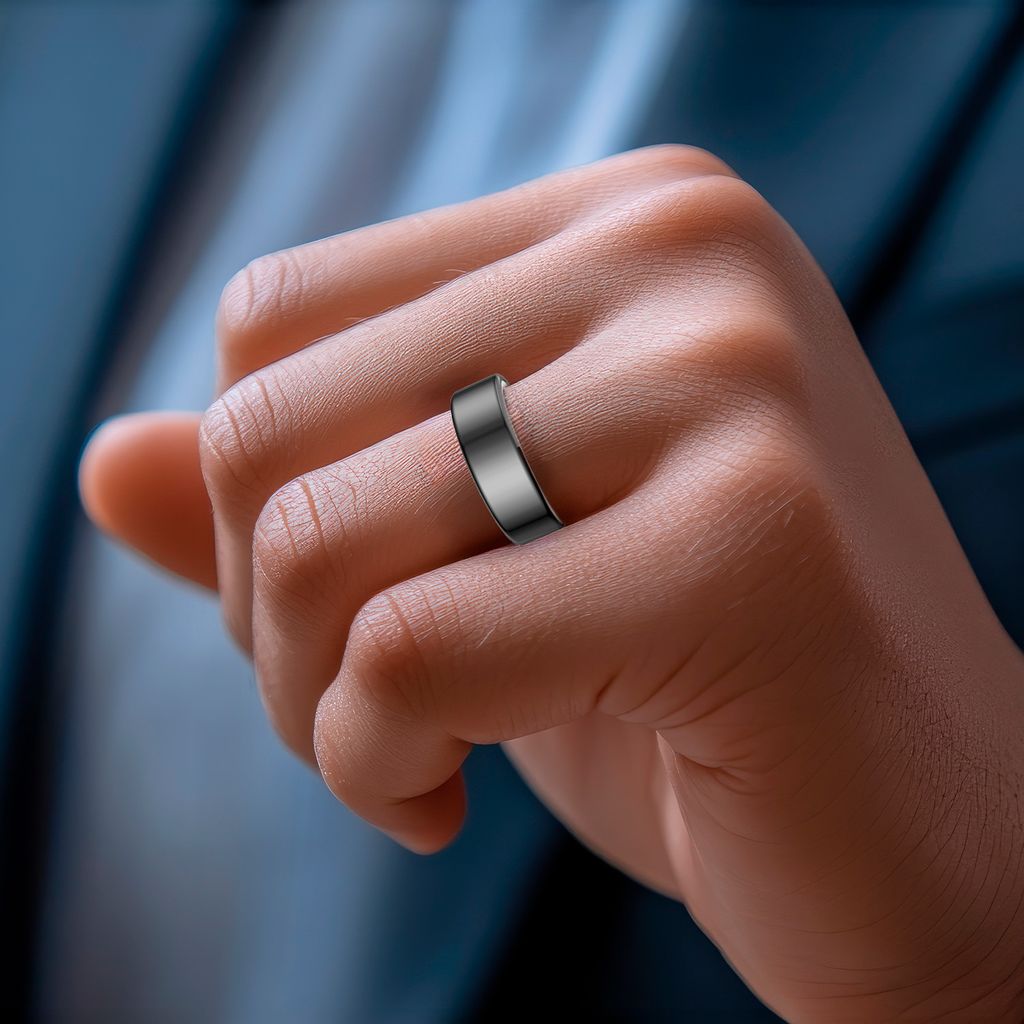 Maxlife smart ring MXSR-100 schwarz Größe 9 Produktbild 6