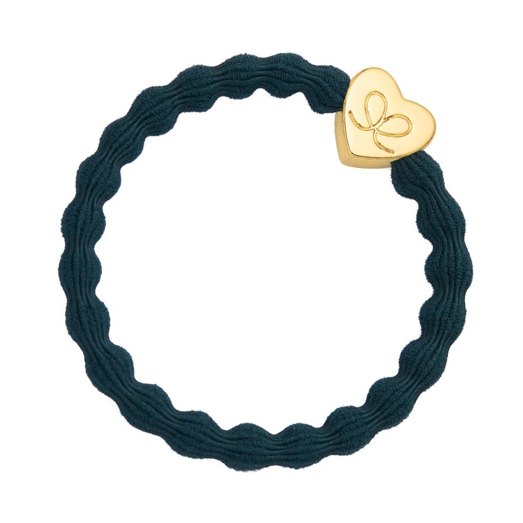 By Eloise London Gold Heart Bottle Green Produktbild 
