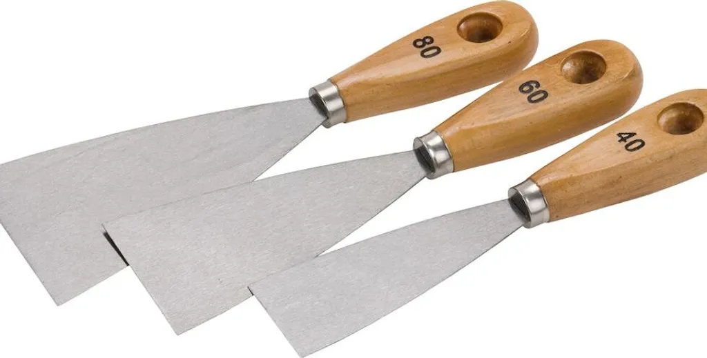 Spatole da Pittore kwb 029997: Tradizione in Acciaio e Legno per Restauri