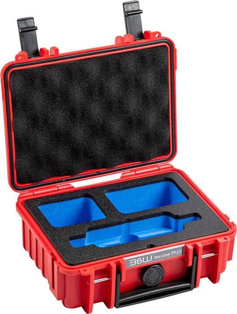 B&W International B&W action.case PP.23 rot für Insta360 X3 (PP.23.R.INSTAX3)