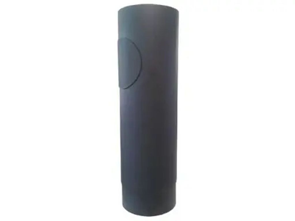 Dymová clona s čistiacim otvorom 160 mm/500 čierna Obrázok produktu 