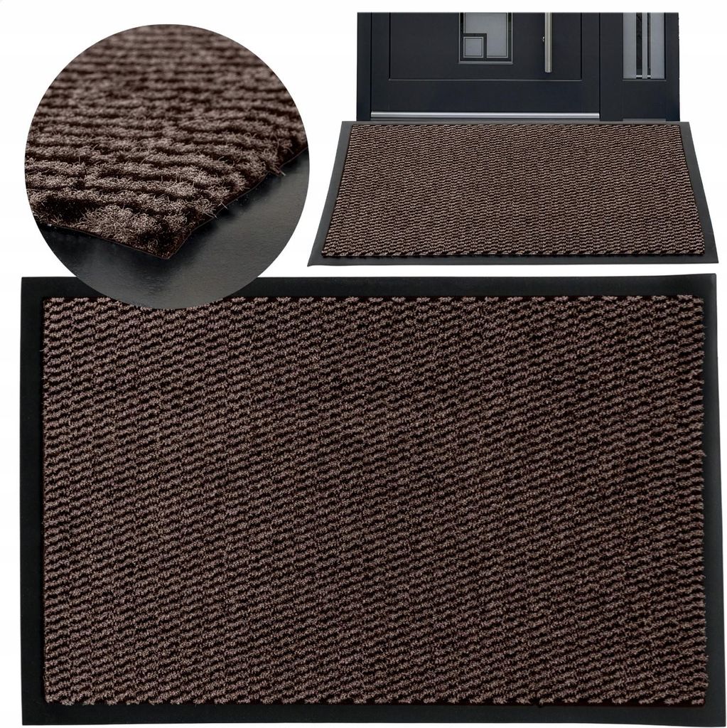 Deco4Home Fußmatte Clin 120x180 Braun