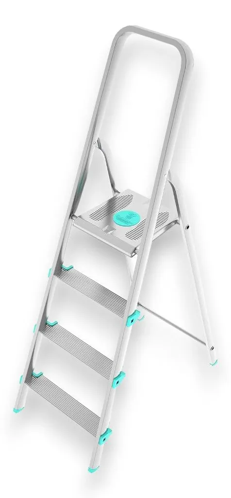 Marchepied Aluminium 4 Marches avec Plateforme Large Libellula