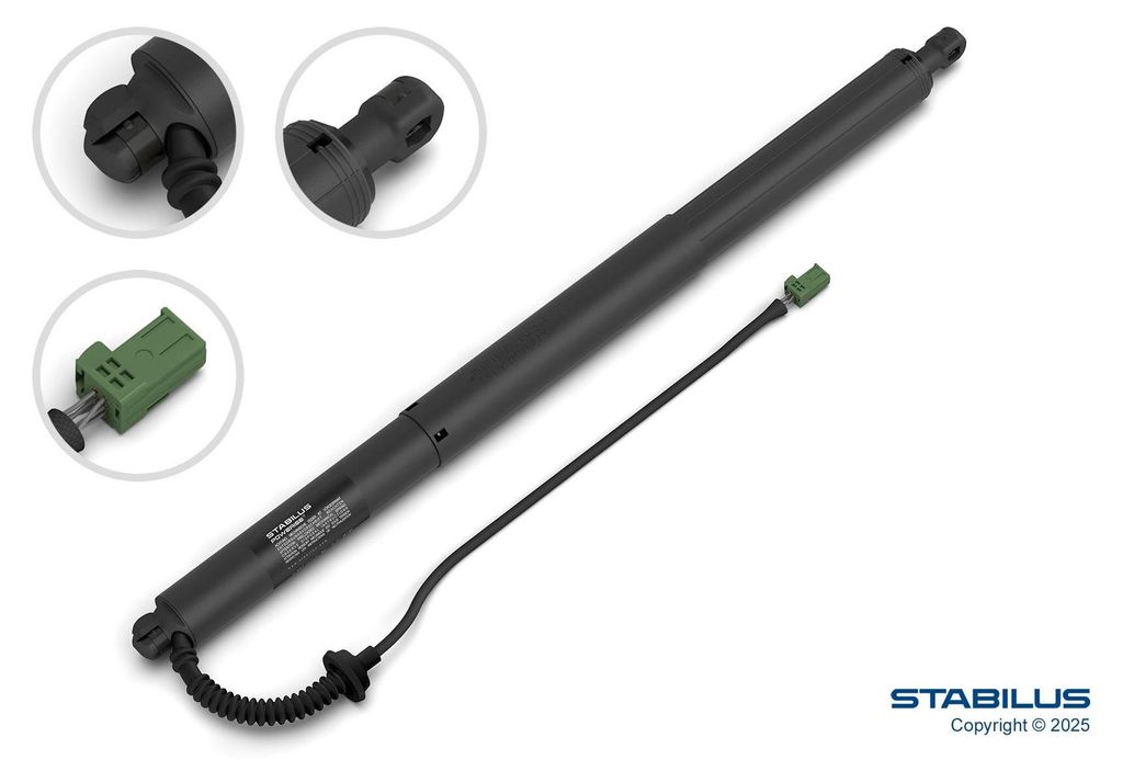 STABILUS Heckklappe-Motor Elektromotor Heckklappe 943634 Rechts passend für PEUGEOT 508 II (FB, F3) 594mm