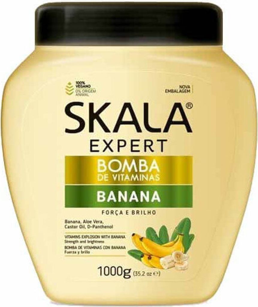 Creme De Tratamento Bomba De Vitaminas Banana Skala 1kg Produktbild 