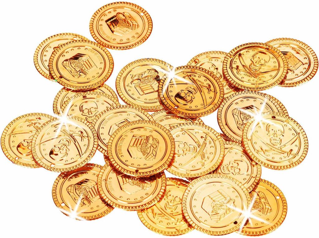 Piraten met gouden munten Productafbeelding 