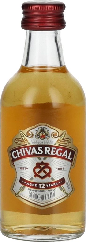 Chivas Regal 12 Years Old Blended Scotch Whisky 40% Vol. Produktbild 