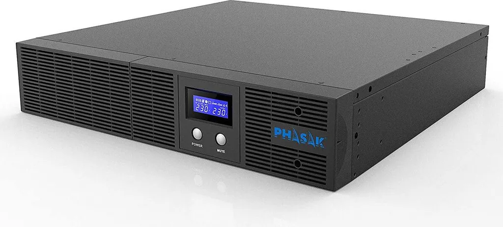 Onduleur rackable 3060Va 2100W Phasak Protect pour serveur et réseau