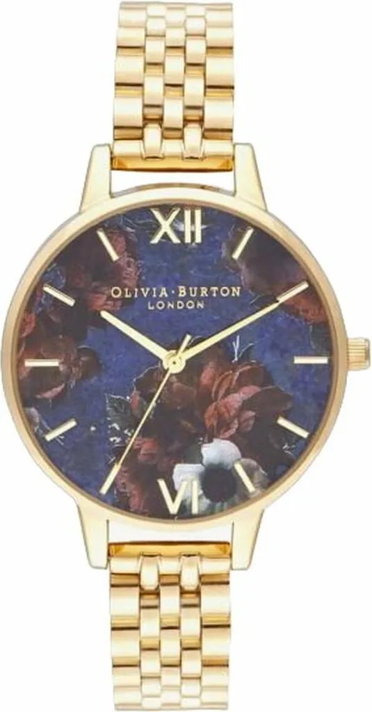 Olivia Burton OB16SP13 Donna Oro - Orologio Elegante con Fiori