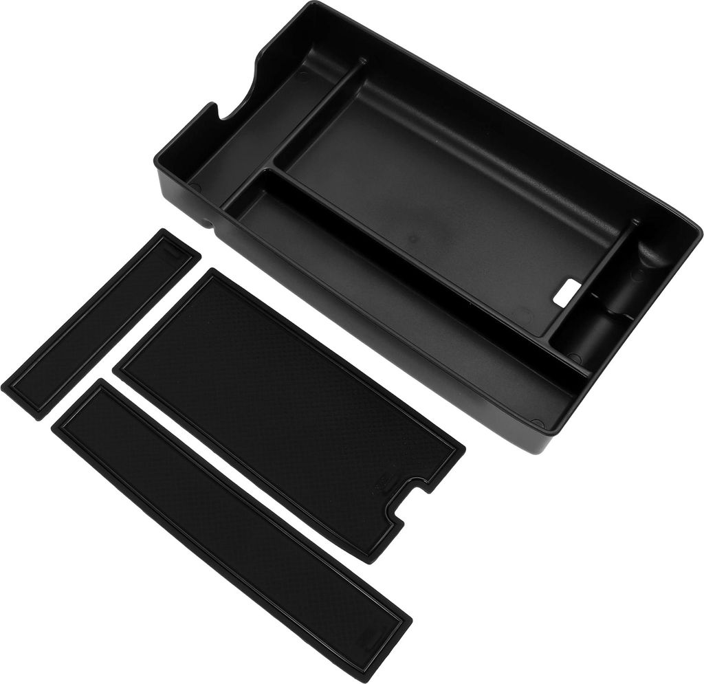 Mittelkonsole Armlehnen Organizer Schale Für Lexus RX Schwarz Armlehnen Einschub Schale Aufbewahrungsbox ABS Schwarz