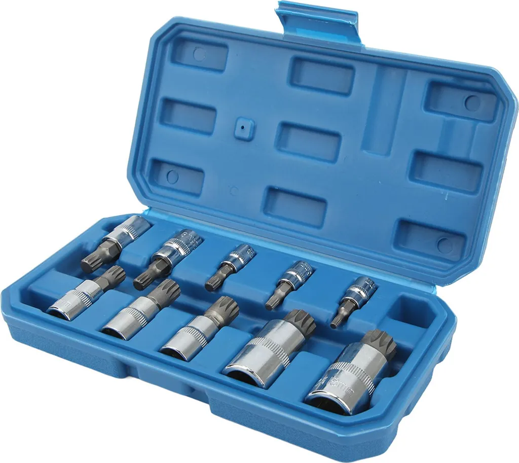 Solution pour vis XZN bloquées : jeu de 10 douilles acier renforcé - 4