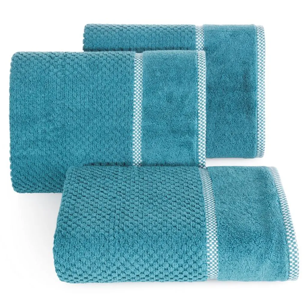 Offerta Asciugamano Caleb 70x140 Turchese 540g/m2 - Cotone Eurofirany