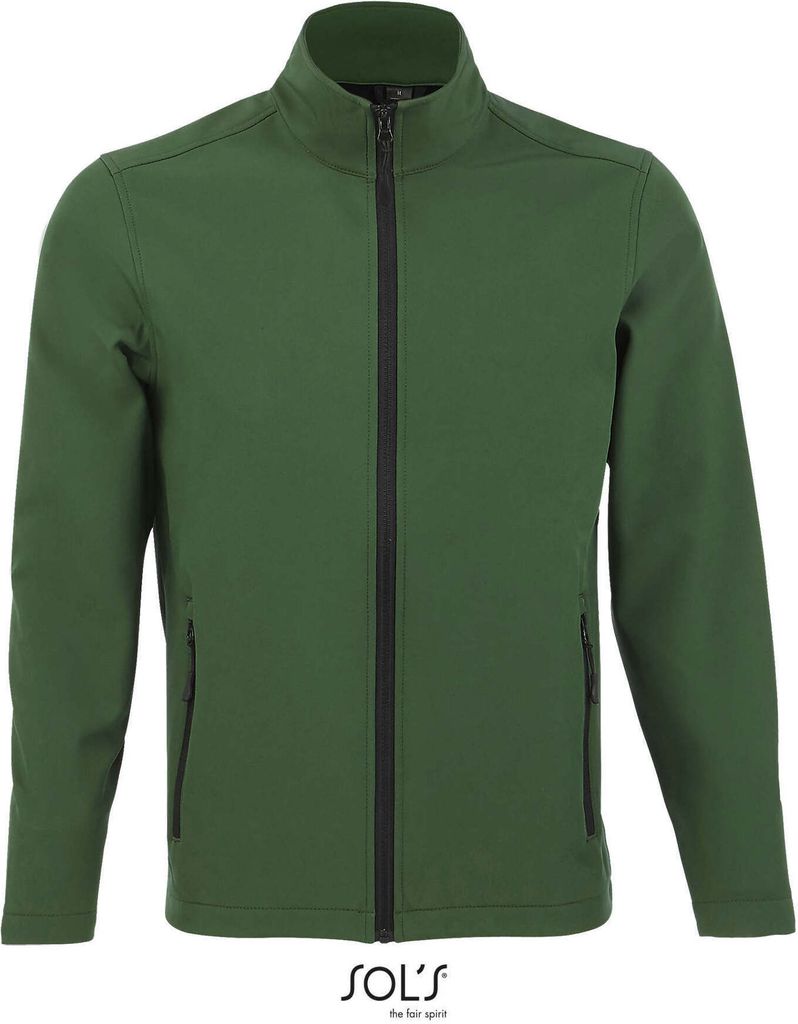 SOLs 01195 | Mens Softshell Zip Jacket Race - Farbe: Bottle Green - Größe: M
