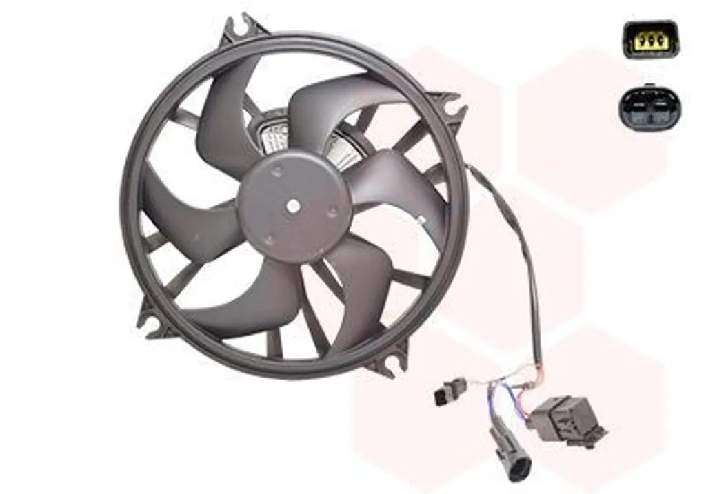 Évitez la surchauffe : Ventilateur VAN WEZEL pour CITROËN C5 III Break