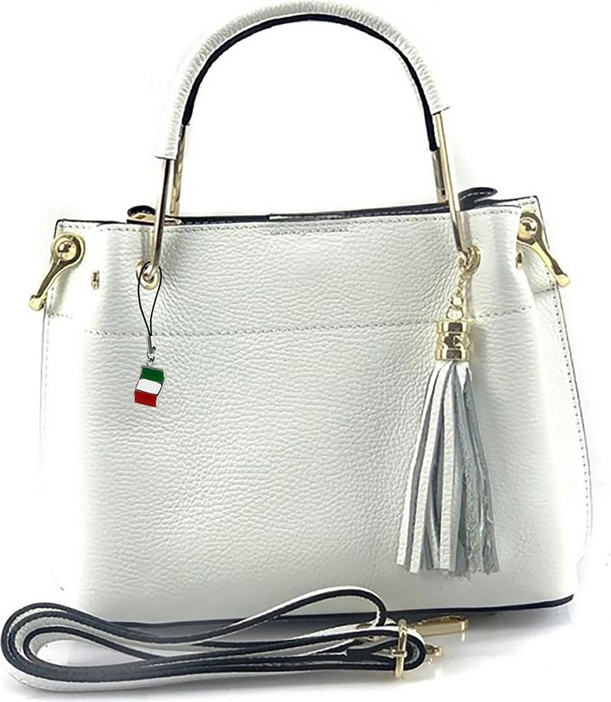 Handtasche weiß Florence Tasche Leder D2OTF157W