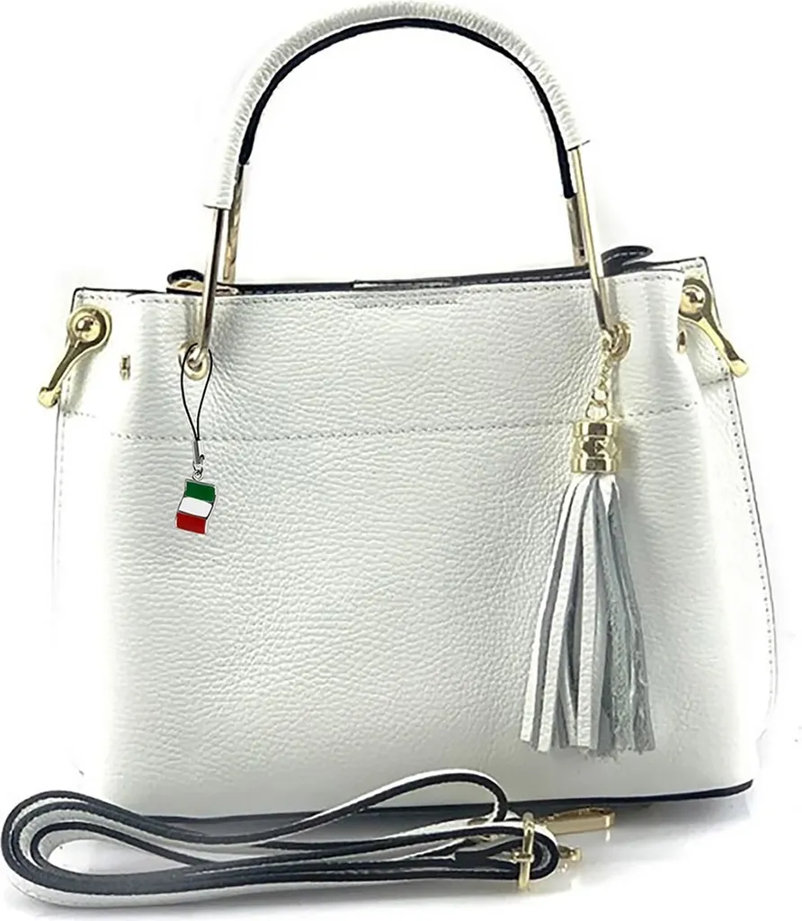 Florence sac blanc cuir sac à main D2OTF157W résistant et durable