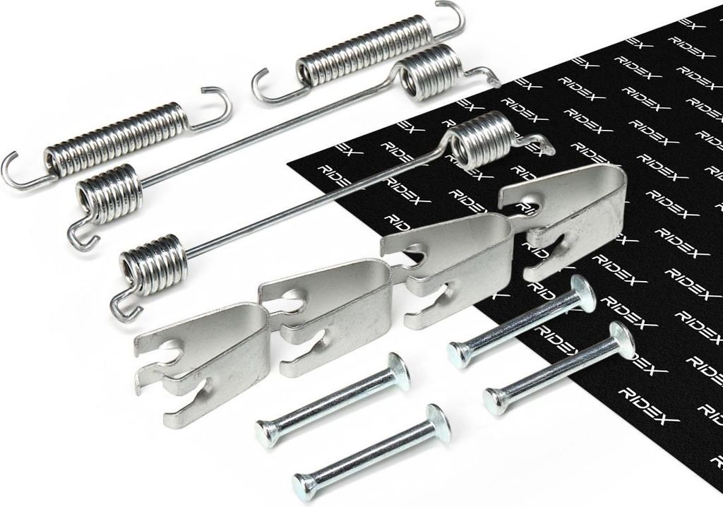 RIDEX Zubehörsatz Bremsbacken 1502A0032 Hinten für RENAULT Clio III Schrägheck (BR0/1, CR0/1)