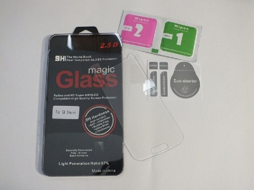 Panzer Schutzfolie / Display-Schutzglas 9H für Samsung Galaxy S4 Mini SINTECH