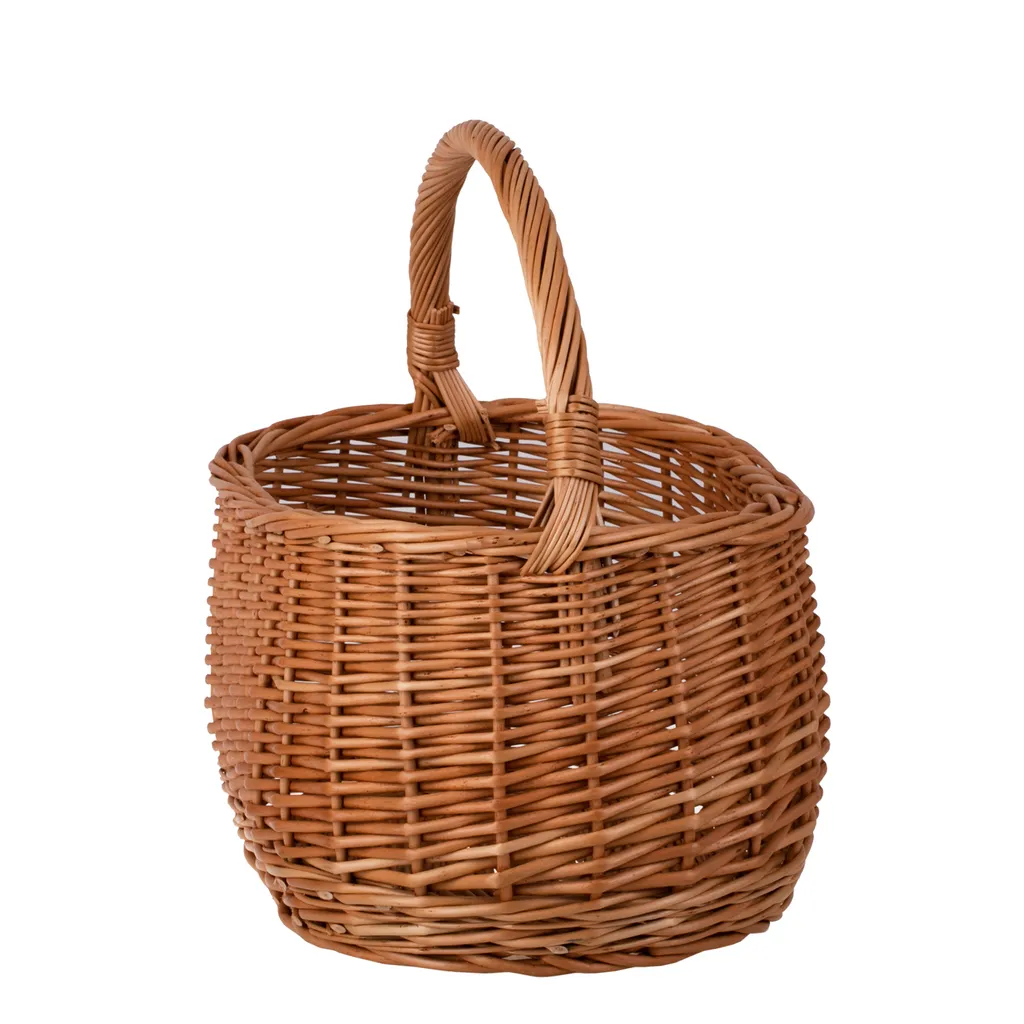 Panier à provisions en osier 41x25cm - Cabas tressé modèle Ref-41