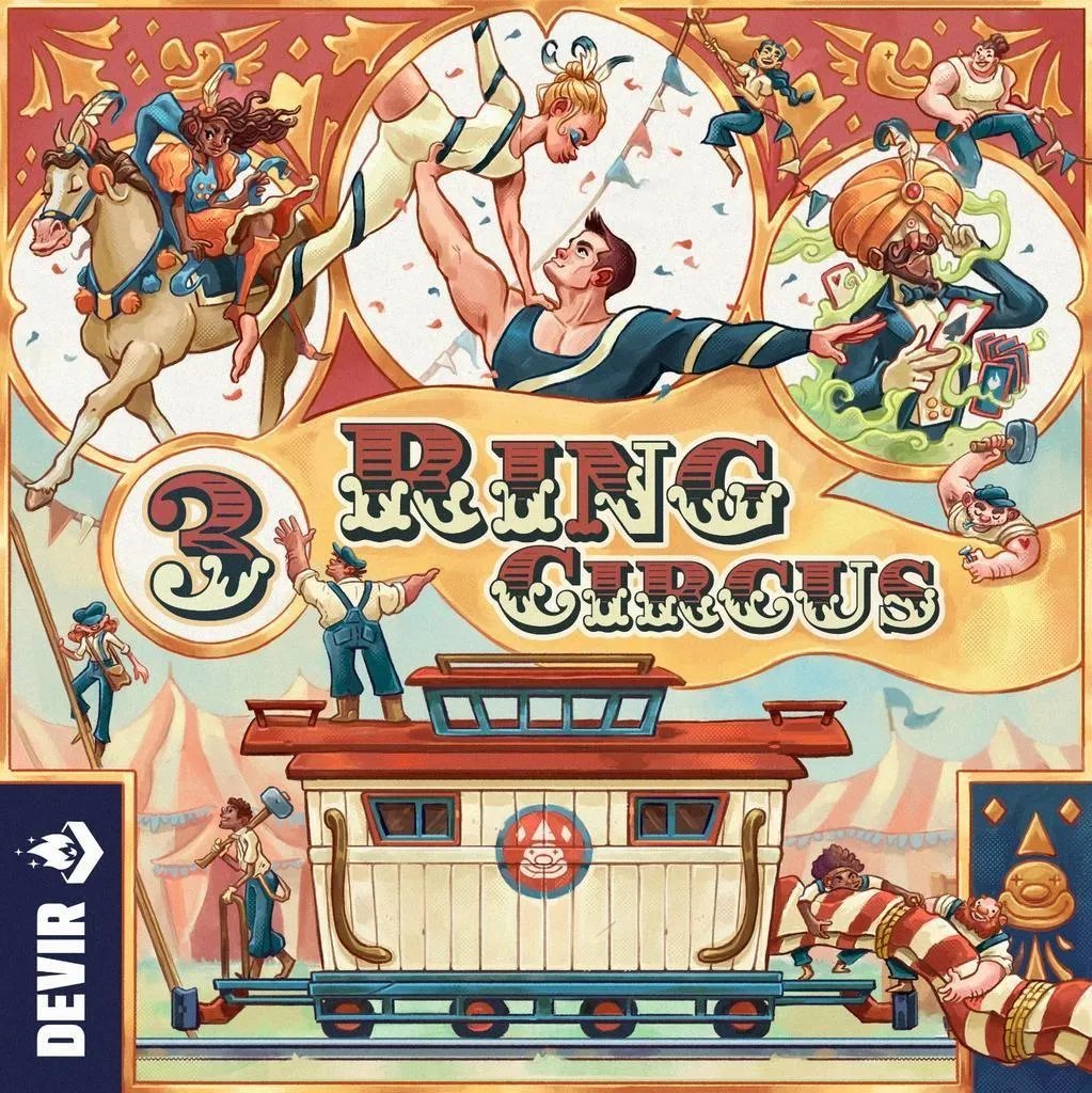3 Ring Circus : Jeu de Stratégie avec Mode Solo et Multi de 60 minutes