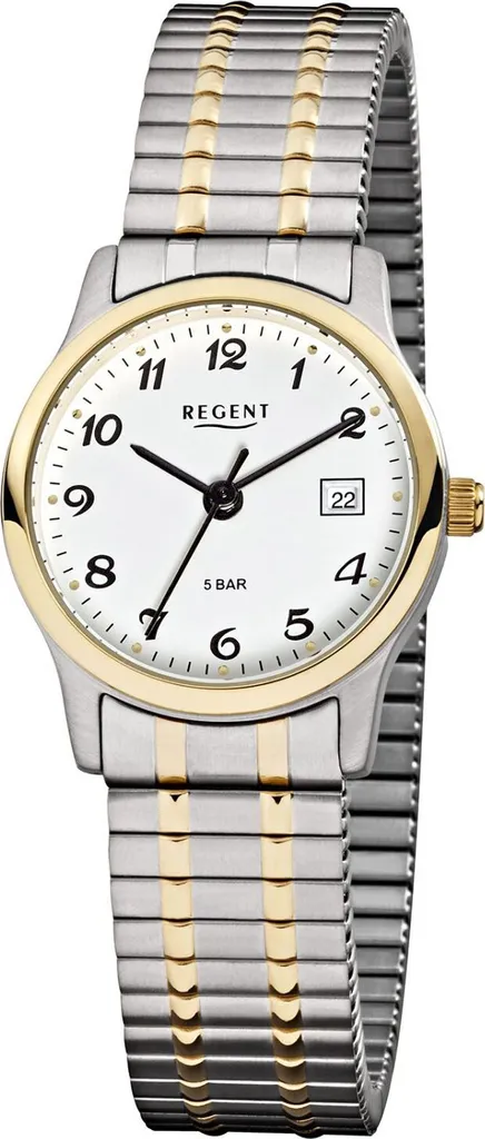 Regent F 887 Montre à quartz avec lecture facile et bracelet sans fermoir