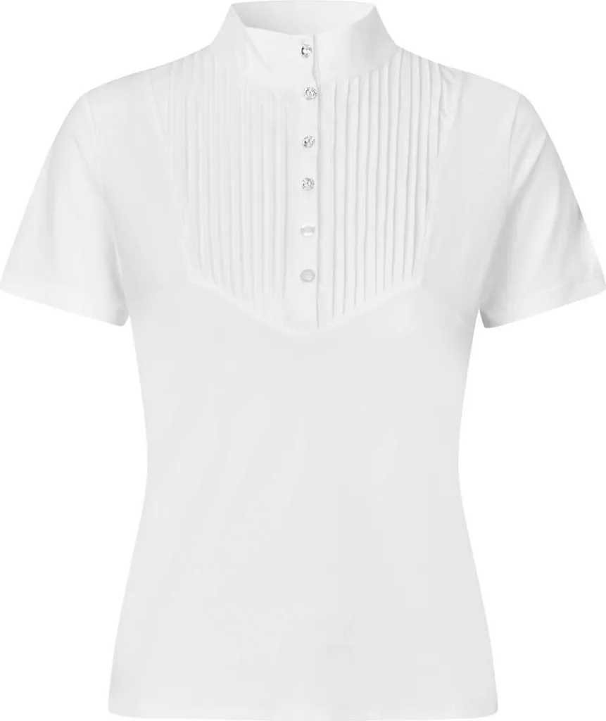 Polo Technique Kingsland KLNala Blanc FS25 Femme L Respirant et Extensible