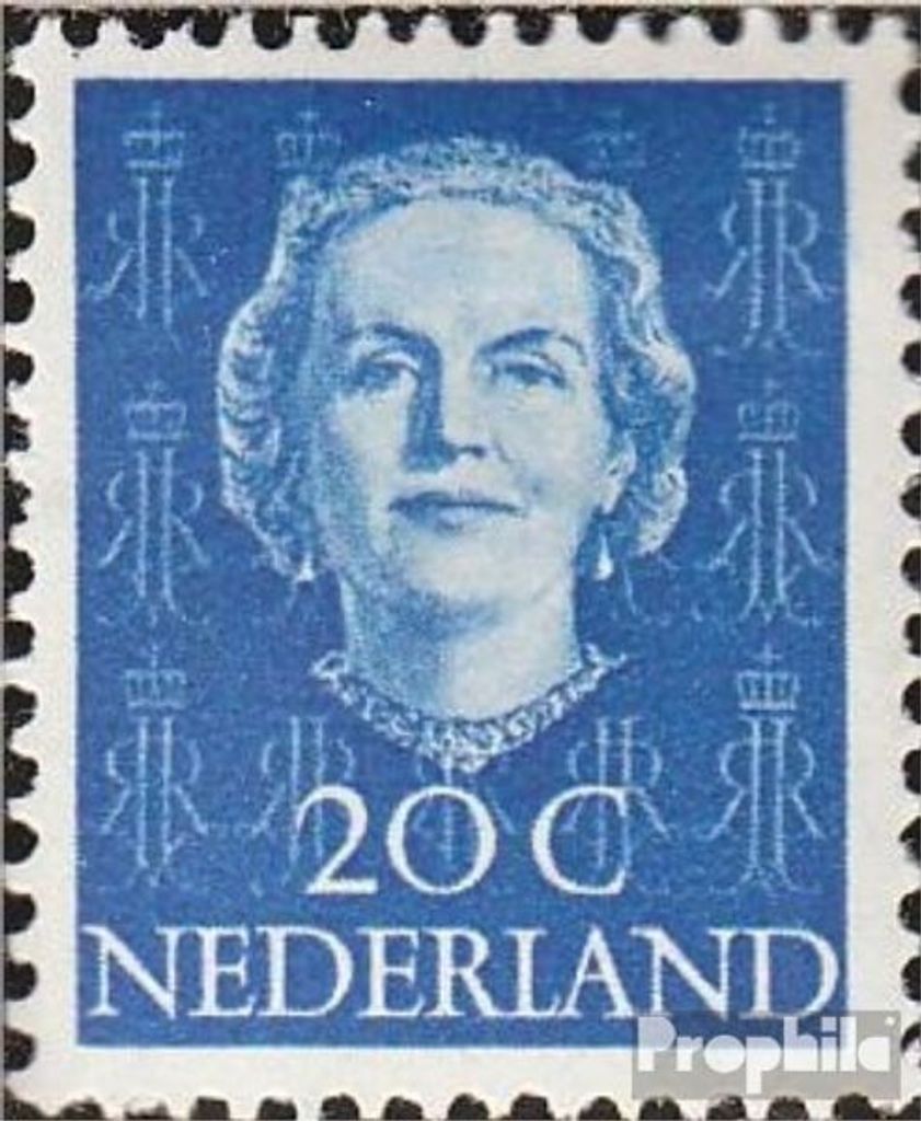 Briefmarken Niederlande 1949 Mi 531 postfrisch Königin Produktbild 