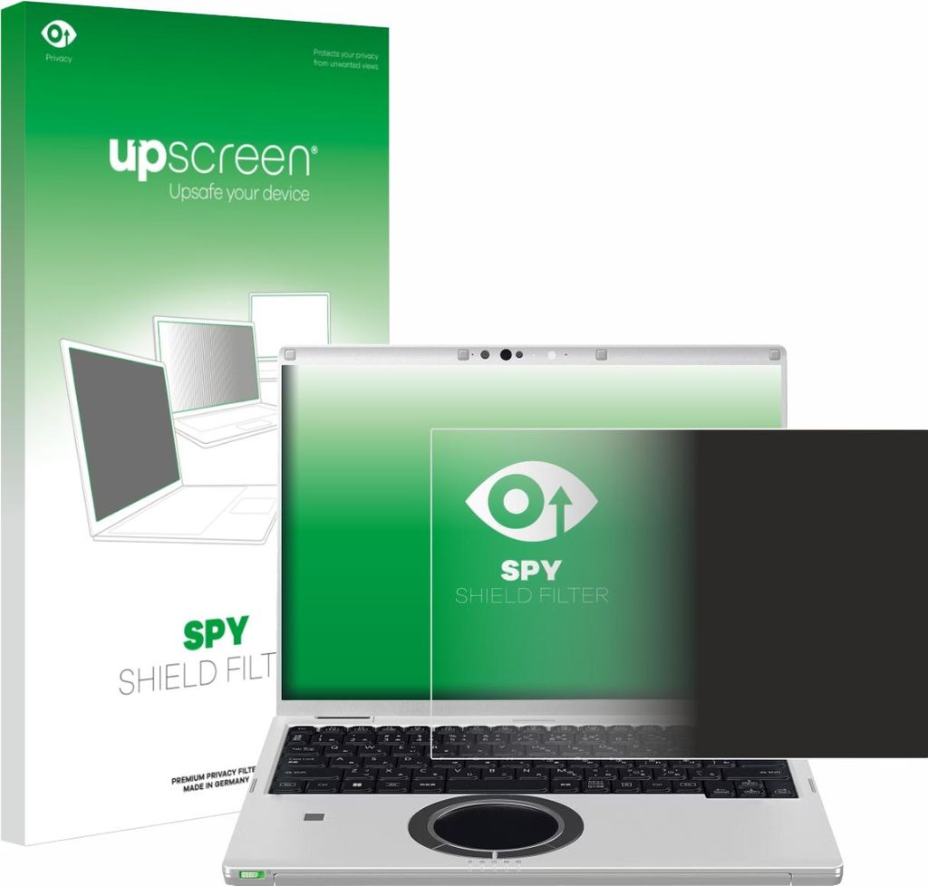 upscreen Blickschutzfilter für Panasonic CF-FV3 Anti-Spy Privacy Filter Sichtschutz Blaulicht-Schutz
