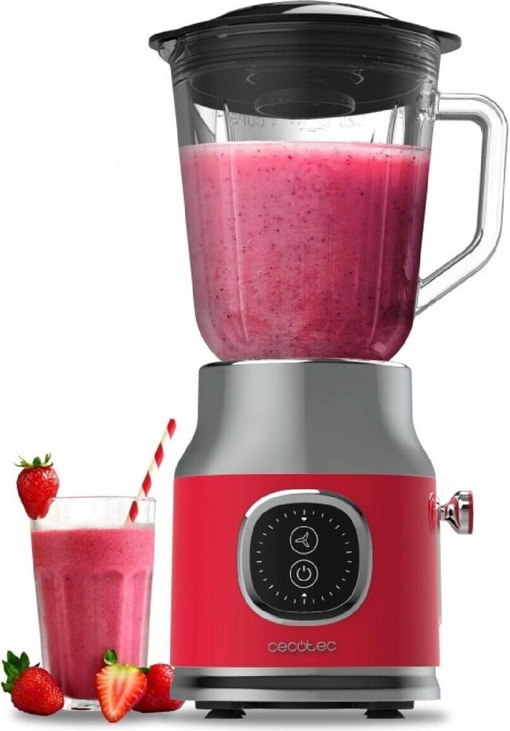 Cecotec Standmixer RetroTwist Rot