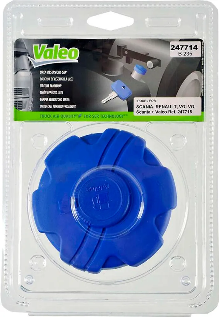Bouchon d'unité d'injection urée Valeo compatible camions Renault Trucks - 2